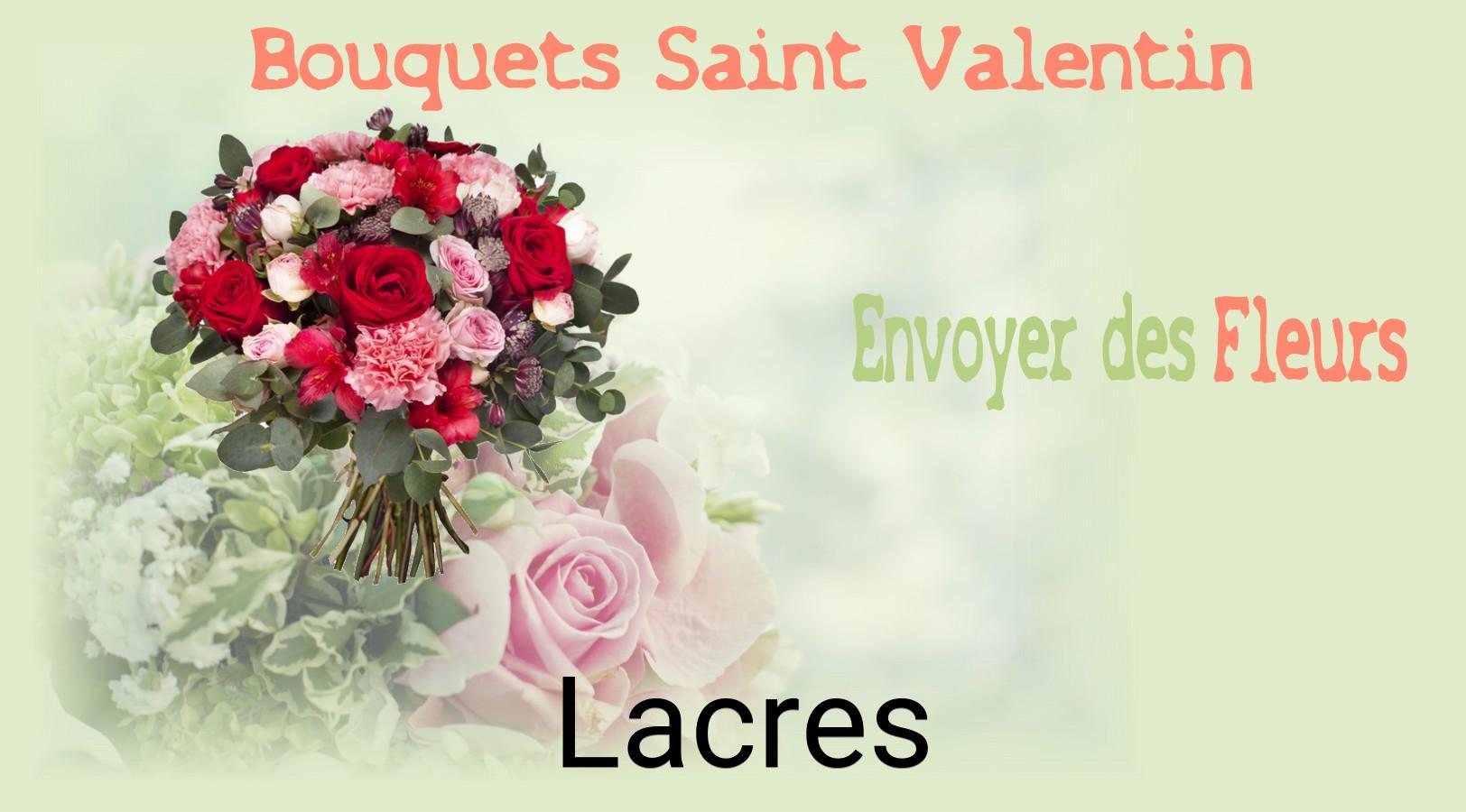 Roses de Saint-Valentin livrées à Lacres